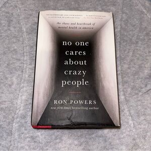 No One Cares About Crazy People by Ron Powers Book | GOOD CONDITION